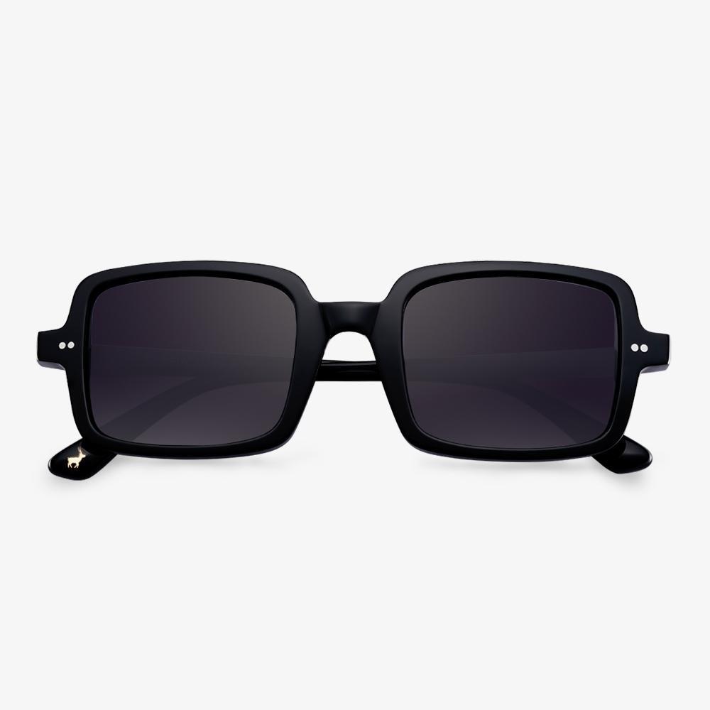 Oversized Rectangle Sunglasses | Black Rectangle Sunglasses | KOALAEYE