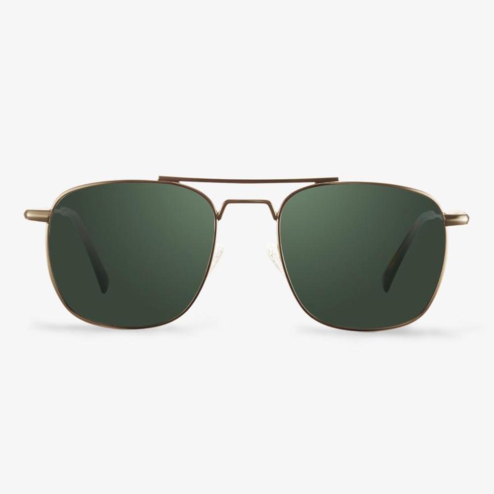 Gold Aviator Sunglasses | Square Aviator Sunglasses | KOALAEYE