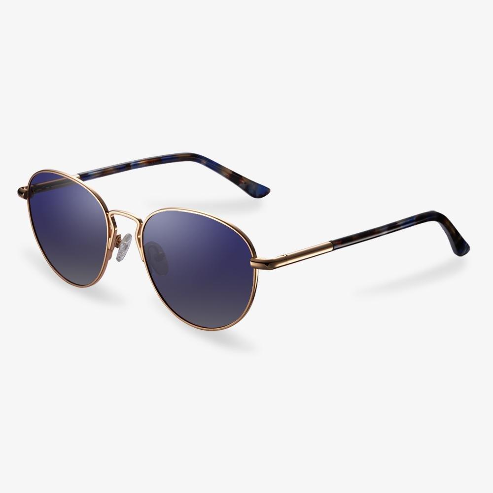 Round Lens Sunglasses | Gold Round Sunglasses | KOALAEYE
