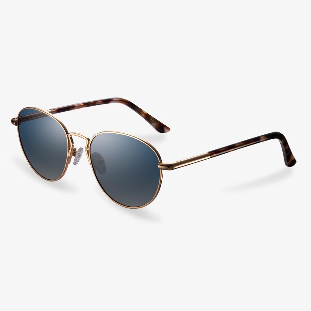 Round Lens Sunglasses | Gold Round Sunglasses | KOALAEYE