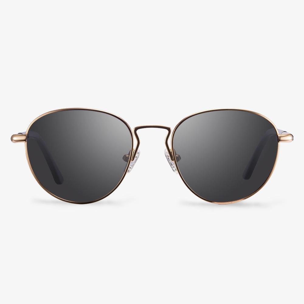 Round Lens Sunglasses | Gold Round Sunglasses | KOALAEYE