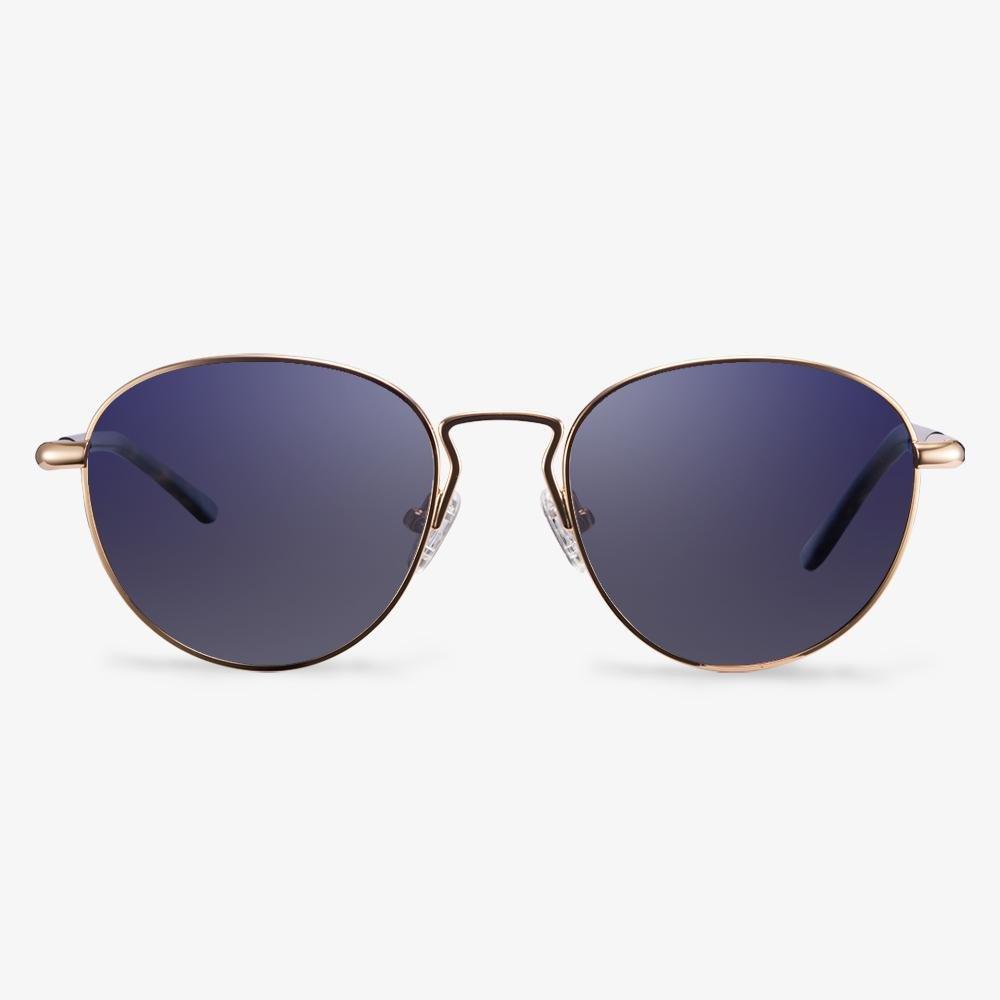Round Lens Sunglasses | Gold Round Sunglasses | KOALAEYE