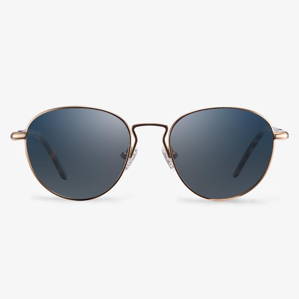 Round Lens Sunglasses | Gold Round Sunglasses | KOALAEYE