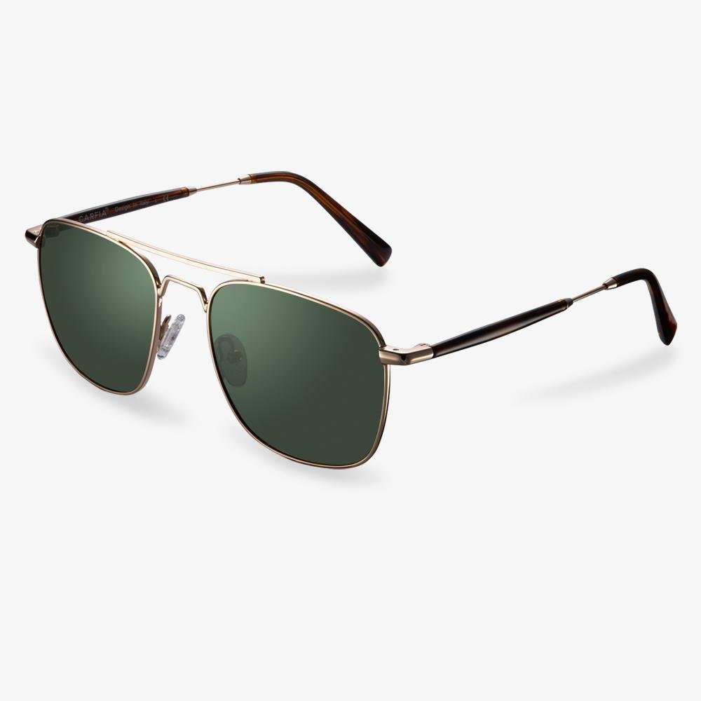 Gold Aviator Sunglasses | Square Aviator Sunglasses | KOALAEYE