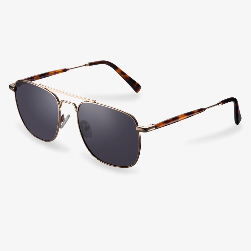 Gold Aviator Sunglasses | Square Aviator Sunglasses | KOALAEYE