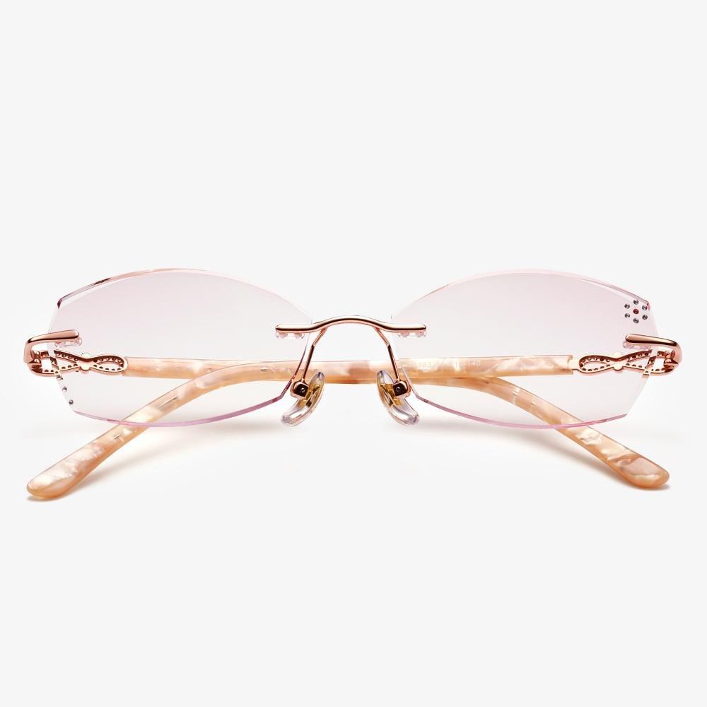 Designer Rimless Glasses Frames | KOALAEYE