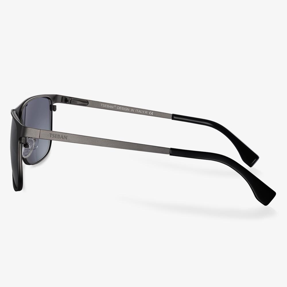 Rectangular Sunglasses | Men's Metal Frame Sunglasses | KALAEYE