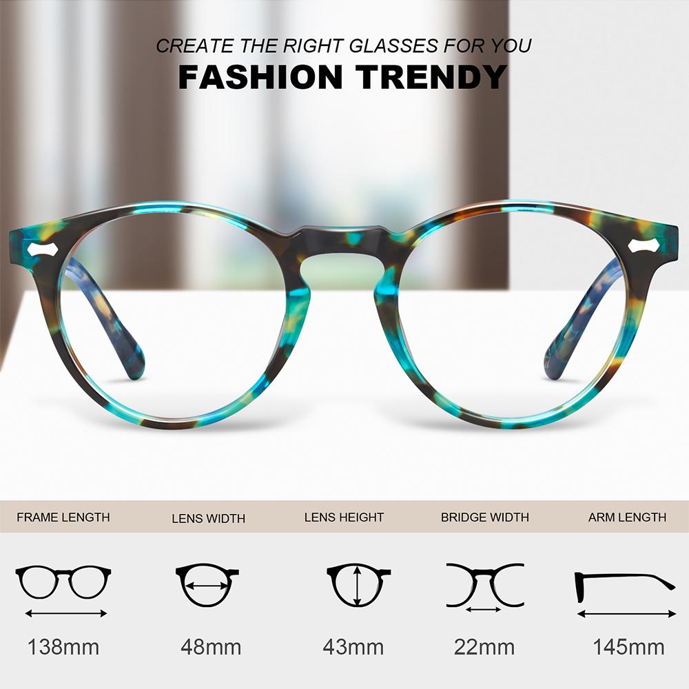 Round Glasses Frame | KOALAEYE