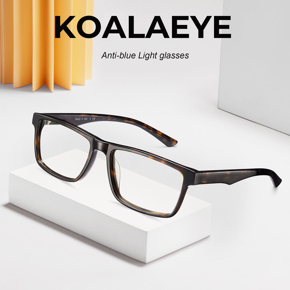 Rectangular Frame Glasses | Rectangle Glasses | KOALAEYE